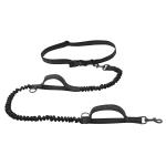 Pet Reflective Two Hand Handle Leash Hands Free Outdoor Portable Running Dog