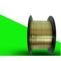 Buy cheap Industrial Copper Ribbon Wire1.5* 0.5mm Corrosion Resistant Advanced Technology product