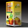 Buy cheap 350ml Orange Fresh Juice Vending Machine Commercial Coin Bill Credit Card Payment from wholesalers