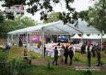 Aluminum Frame Small Garden Marquee Tent Waterproof with Glass Walls