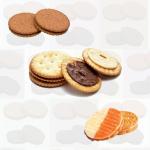 Stainless Steel Full Automatic Biscuit Sandwich Machine With Multiplier