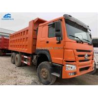 Buy cheap Yellow Used Heavy Duty Trucks With Repair Tool Box Transport Sand Stone product