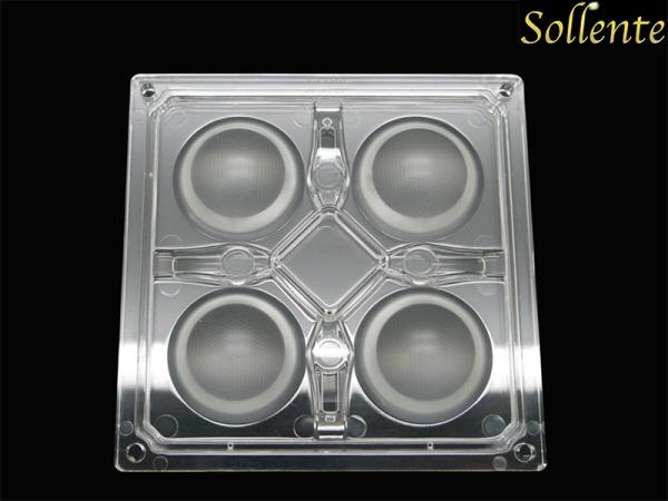 Buy cheap 90x90mm 5050 Led Optical Lens 60 Degree SMD Led Lens from wholesalers