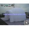 Buy cheap White Inflatable Clear Light Dome Tent Outdoor Oxford Cloth from wholesalers