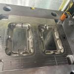 Cold resistant TPE overmold injection mould Blue Color for Electronics Out
