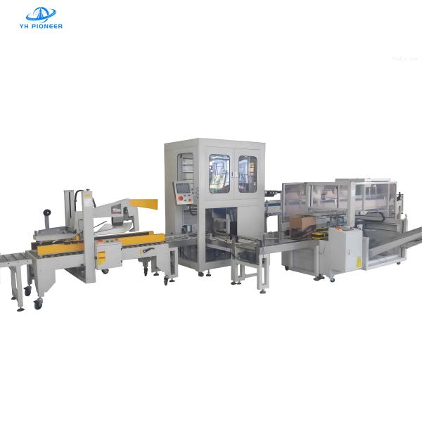 Buy cheap Reliable Bag Carton Packer Machine For Soft Bag Packaging With Stainless Steel Construction And 7.5kw Motor Power from wholesalers
