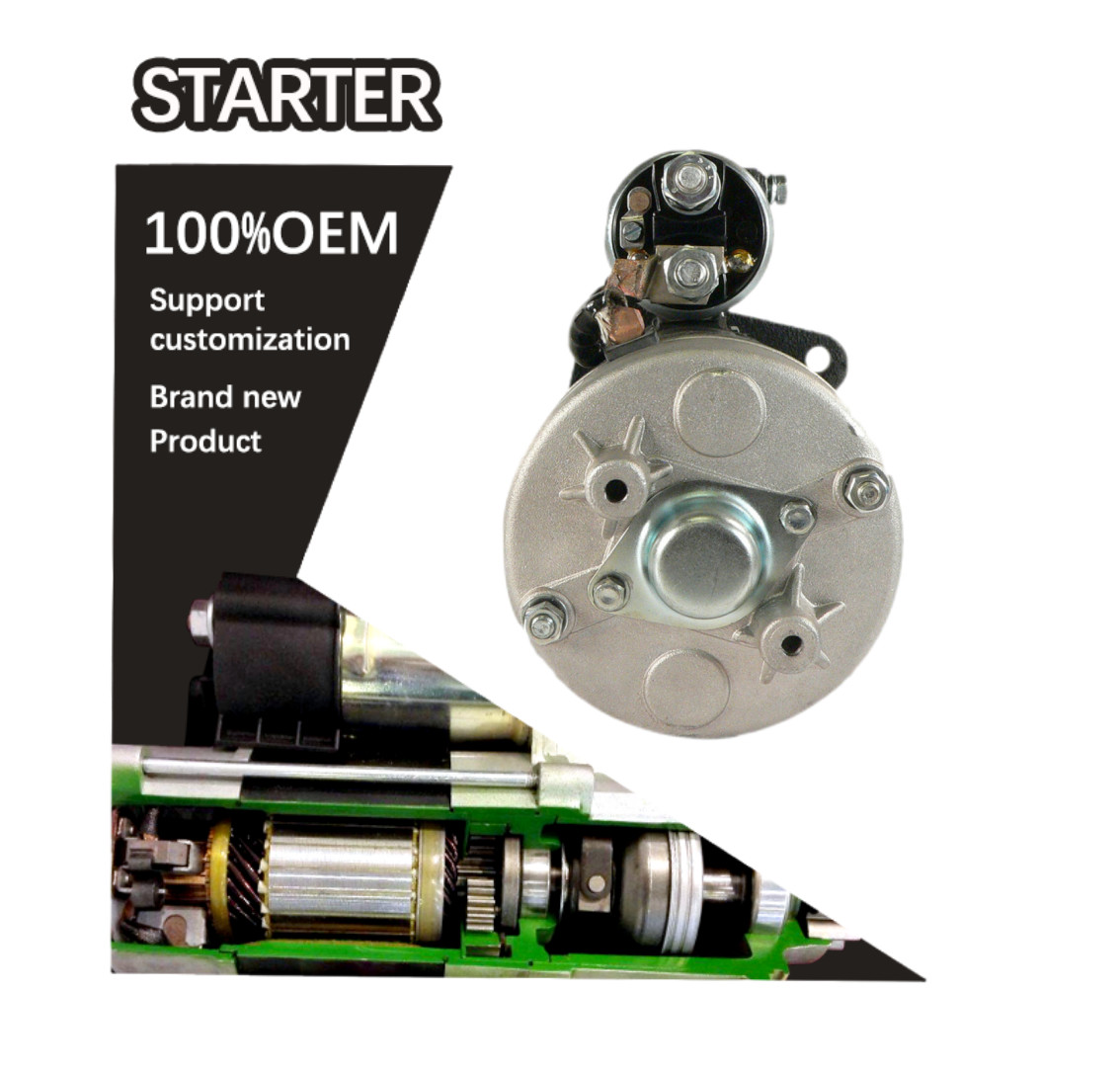 24V 9T STARTER 4807379, 611466612, 611466632. 11.130.124, 11.130.490, 11.139.454, 11130490, AZJ3131, AZJ3460, AZJ3515