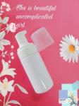 250ml Foaming Pump Bottle 450ml 650ml White Color PET Material