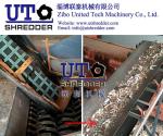 sofa shredder, double shaft shredder, waste furniture shredder, furniture