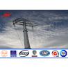 Buy cheap 11m 3mm Thickness Electrical Steel Utility Pole For Transmission Line from wholesalers