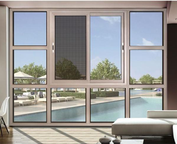 Buy cheap Rustic Commercial Aluminium Windows Double Glazed Casement Windows Hurricane Resistance from wholesalers