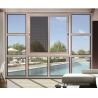 Buy cheap Rustic Commercial Aluminium Windows Double Glazed Casement Windows Hurricane Resistance from wholesalers