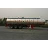 Buy cheap 40800L 3x13T Fuwa Axle Insulated Liquid Oil Tank Trailer Truck for Chemical Delivery from wholesalers