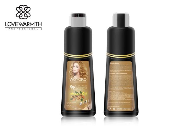 Buy cheap 2 In 1 A Wash Ammonia Free Color Shampoo With Organ Oil 5 Min Dye Hair from wholesalers