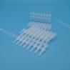 Buy cheap Transparent 0.2 Ml PCR Tubes 8 Tube Strips Molecular Biology Reaction Strip Tube from wholesalers