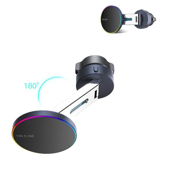 Buy cheap Magnetic Car Holder 15w Fast Wireless Charger Customized With Metal Body from wholesalers