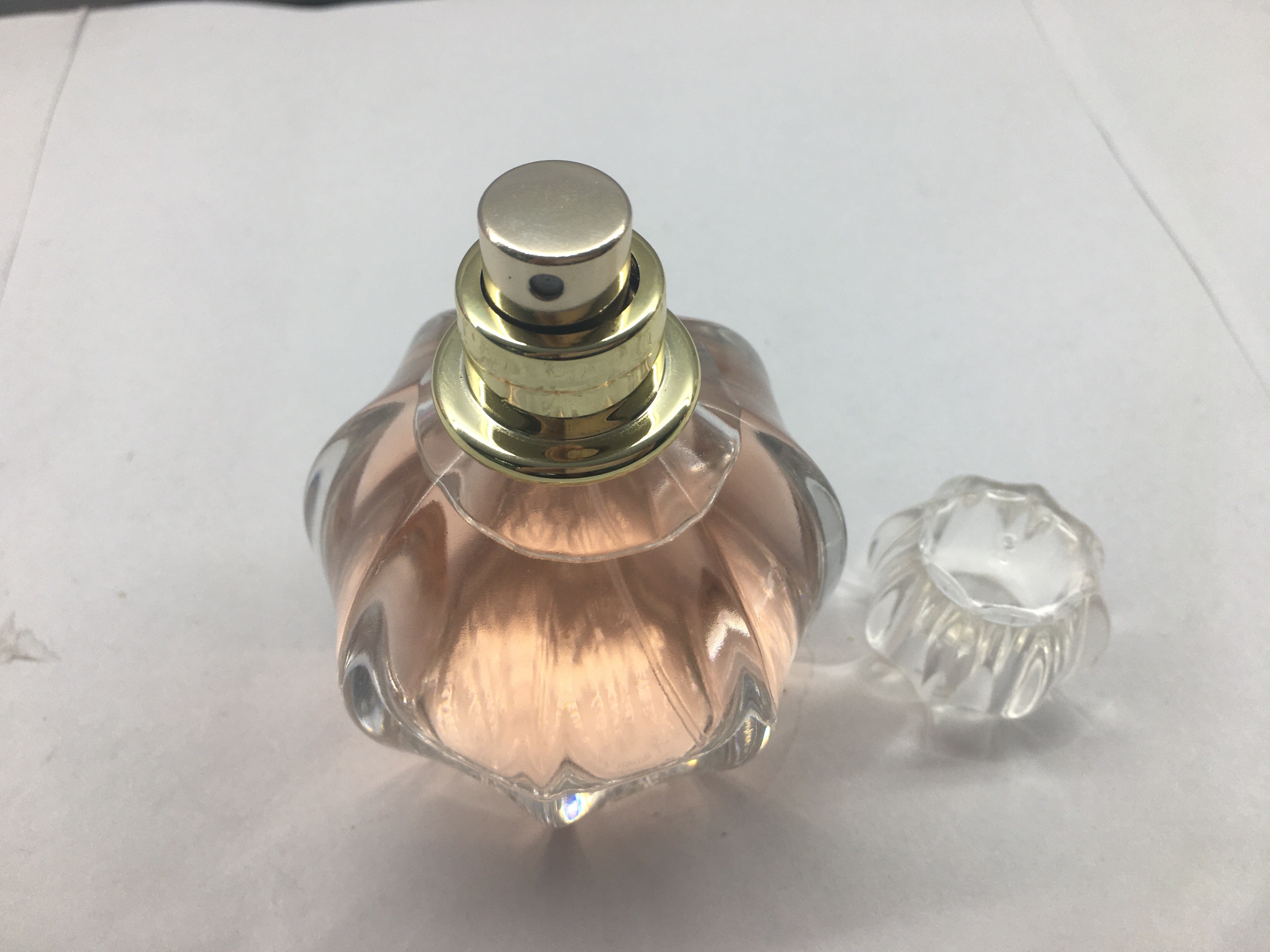 50ml Luxury Glass Perfume Bottles Empty Perfume Container Atomizer