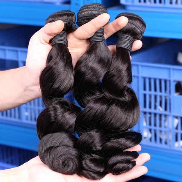 Buy cheap Virgin Human Hair Vendors China Supplier Fashion Loose Wave 12 inch Brazilian Hair from wholesalers