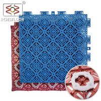 Buy cheap Volleyball Badminton Tennis Court Tiles Interlocking Floor Tiles 280g/ Piece product