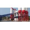 Buy cheap HZS120 Stationary Concrete Batching Plant Automatic PLC Control for Bridges from wholesalers