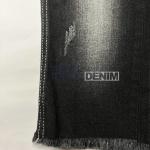 Yarn Dyed Sulfur Cotton Heavy Denim Fabric For Black Jean 11 Oz