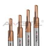 Buy cheap Wear Resistant 2 Flute Drill Bit 4mm - 32mm Straight Flute Carbide Drill from wholesalers