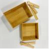 Buy cheap Sustainable Bamboo Storage Box Organizer For Jewllery Condiment from wholesalers