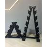 Buy cheap Training Bodybuilding Steel Metal Dumbbell Rack Multifunctional Foldable from wholesalers