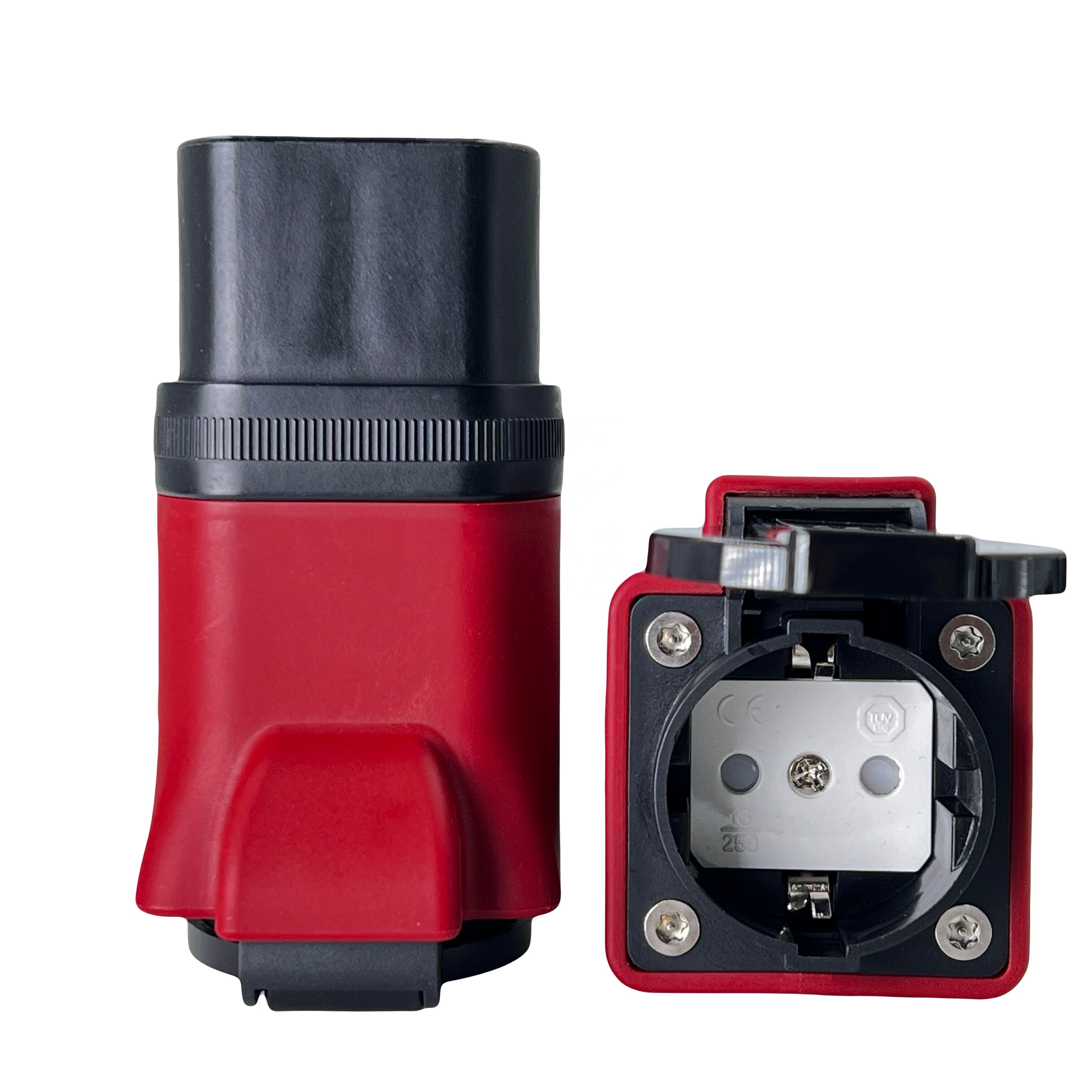 Motorized Scooters and Recreational Vehicles EV Charging Adapter EU Socket Plug 220-240V Voltage for Replace/Repair