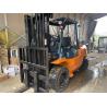 Buy cheap Used Toyota 7FD50 5 Ton Forklift 3 Sections Mast Max Lifting Height 4500mm from wholesalers
