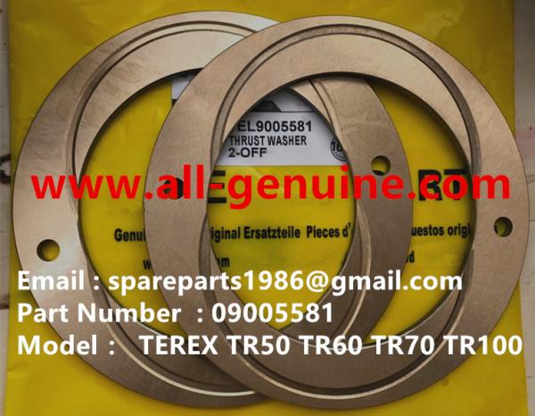 Buy cheap TEREX 09005581 WASHER MINING NHL DUMP TRUCK TR35 TR50 TR60 TR100 3305B 3305F 3303 3307 TR45 TR70 MT4400 CUMMINS ALLISON from wholesalers