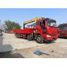 Buy cheap Faw Jiefang 8x4 Used Crane Trucks 360 Used Crane Truck For Sale from wholesalers