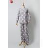 Buy cheap EU Standard Butterfly Print Soft Bathrobe Warm Fleece Women Pajamas Set from wholesalers