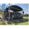 Buy cheap Studio / Event Curved Aluminum Truss Roof Systems High Loading Capacity from wholesalers