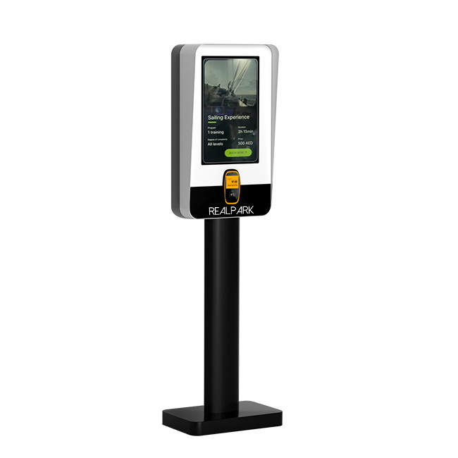 Wall Mounted ANPR Parking Payment Kiosk ExpressExit Parking Lot Kiosk
