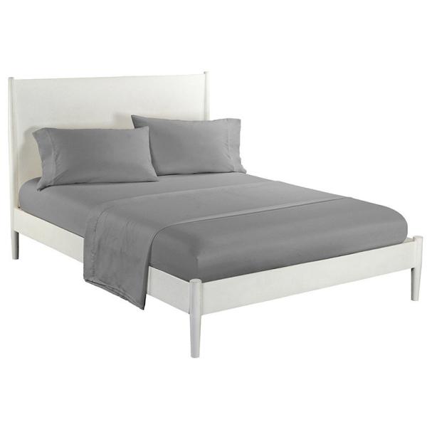 Buy cheap Sustainable Soft Bed Set 1800TC Solid Egyptian Cotton Fitted Sheet 4 Piece Quilt Bedding Set from wholesalers