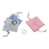 Buy cheap Ring Storage Custom Velvet Jewelry Pouches With Logo Customized from wholesalers