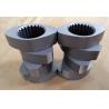 Buy cheap Wear Resistance Aluminium Bronze Twin Screw Extruder Screw Components For Puffed Food from wholesalers