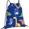 Buy cheap Drawstring Backpack Drawstring Bags for Kids Girls Boys Teens Gym Dance String Bags Bulk Waterproof Dinosaurs from wholesalers