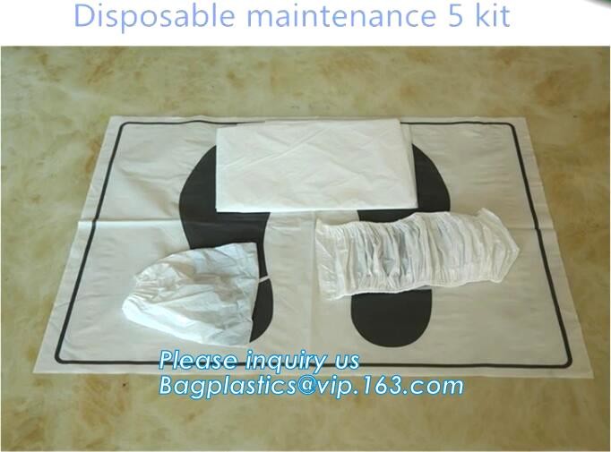 spare car tire plastic storage tote bags for tyre packaging custom size disposable clear pe printing side gusset, limite