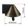 Buy cheap Umbrella Type Zinc Alloy Interior Door Stops Commercial Magnetic Door Holder from wholesalers