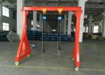 Light Weight Portable Lifting Gantry Crane 0.5 Ton With CE Certification