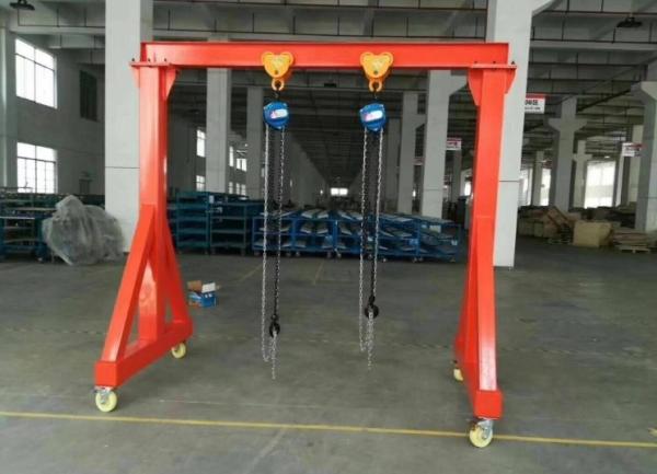 Buy cheap Light Weight Portable Lifting Gantry Crane 0.5 Ton With CE Certification from wholesalers