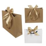 luxury custom printed paper gift shopping bag brown kraft paper bag with your