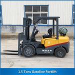 1.5 Tons Gasoline Forklift 1500KG Gasoline Powered Forklift