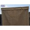 Buy cheap Beige Custom Sand Filled Barriers / Welded Wire Mesh Gabion Defensive Bassion from wholesalers