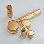 Customized Bottle Color Acrylic Cosmetic Container Cream Jar for Unique Shape