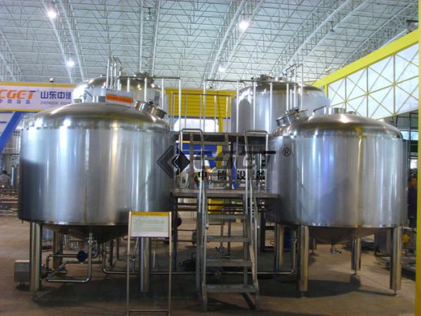 Buy cheap 2000L Large Scale Beer Brewing Equipment In Hotel , Restaurant , Brewpub from wholesalers