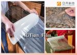 Blow Molding Marble Protection Film Clear Color High Adhesion Leave No Residue