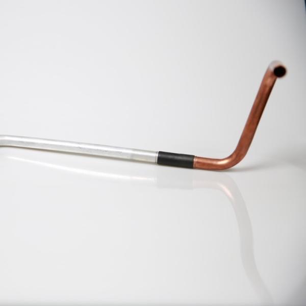 Buy cheap Copper-Aluminum Connecting Pipe, No Pores, Cracks, Slag, Burrs, Or Burns from wholesalers